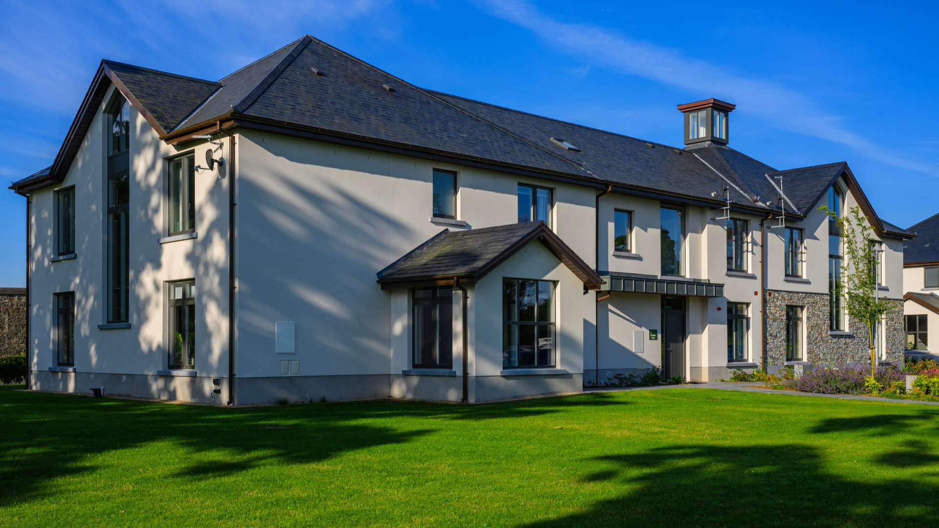 Killeen castle lodges exterior landscape www.killeencastle.com