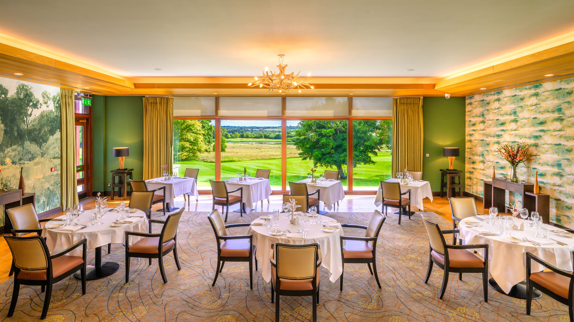 Killeen castle dining room sixteen overview www.killeencastle.com